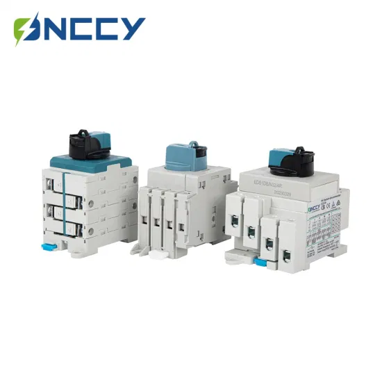 Power System DIN Rail Mounted DC Isolator Switches in Hvdc transmission